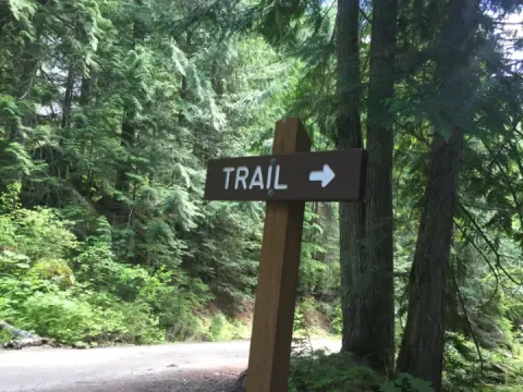 Trail sign